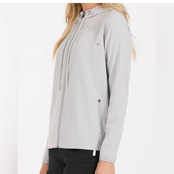 VUORI Light Gray outdoor trainer jacket SIZE XL - Picture 6 of 6